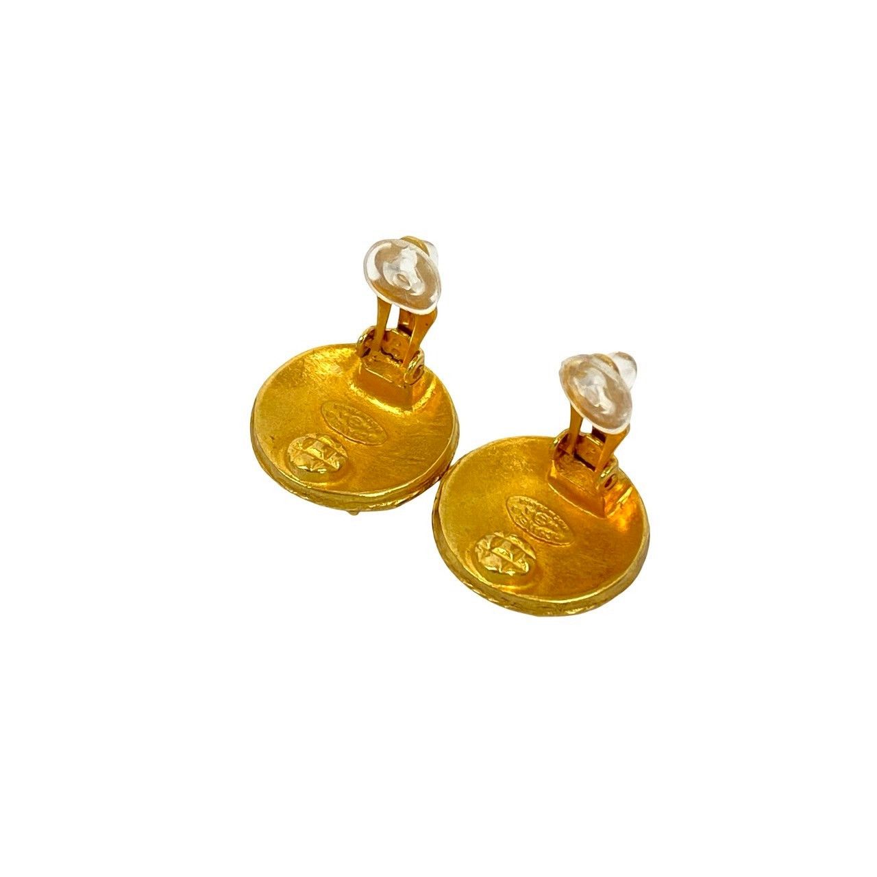 Chanel Chanel Chanel Coco Mark Earrings Metal Earrings 94A DUTY FREE for USA Size ONE SIZE - 7 Thumbnail
