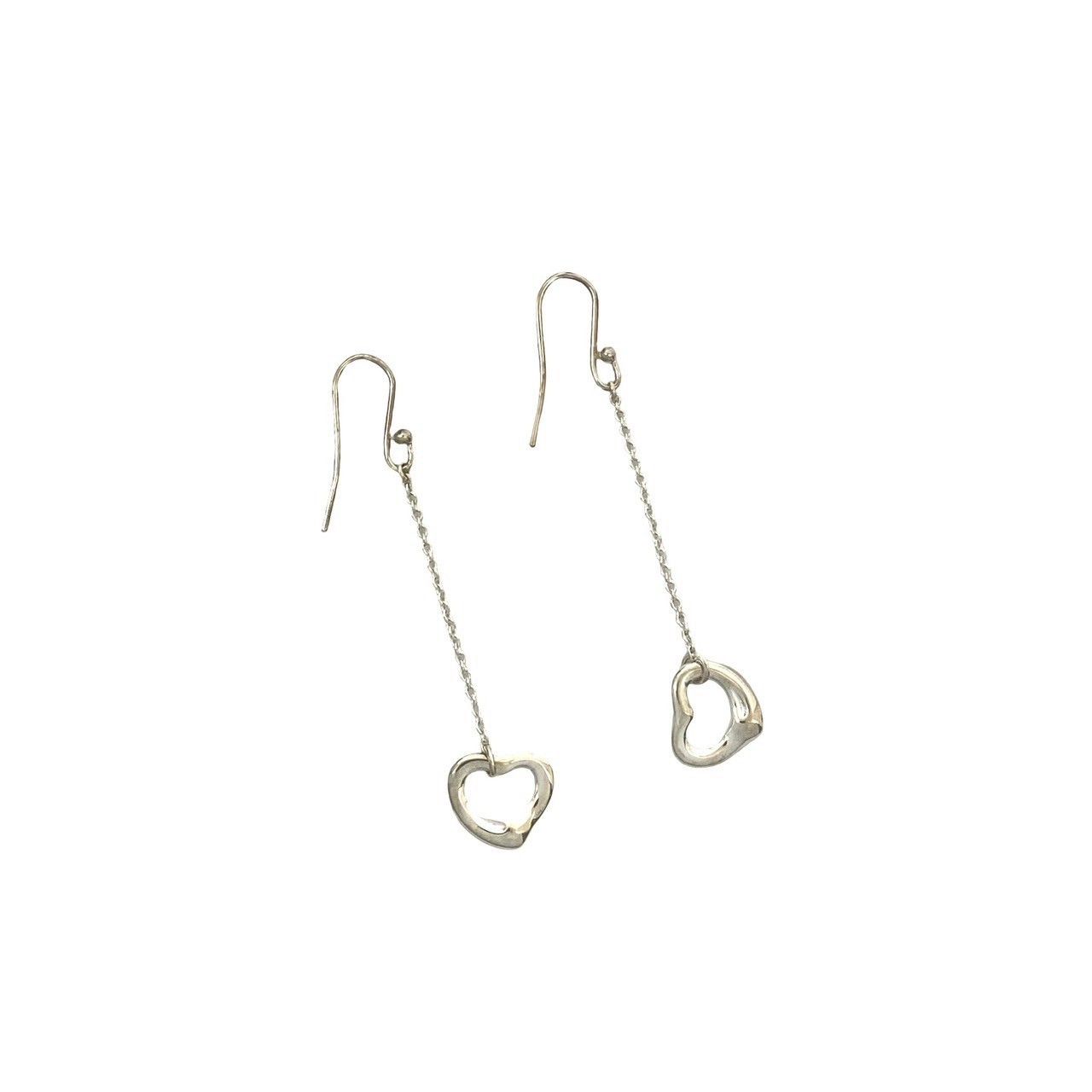 Tiffany & Co. Tiffany & Co. Tiffany & Co. Open Heart 925 Silver Earrings Metal Earrings DUTY FREE for USA Size ONE SIZE - 4 Thumbnail