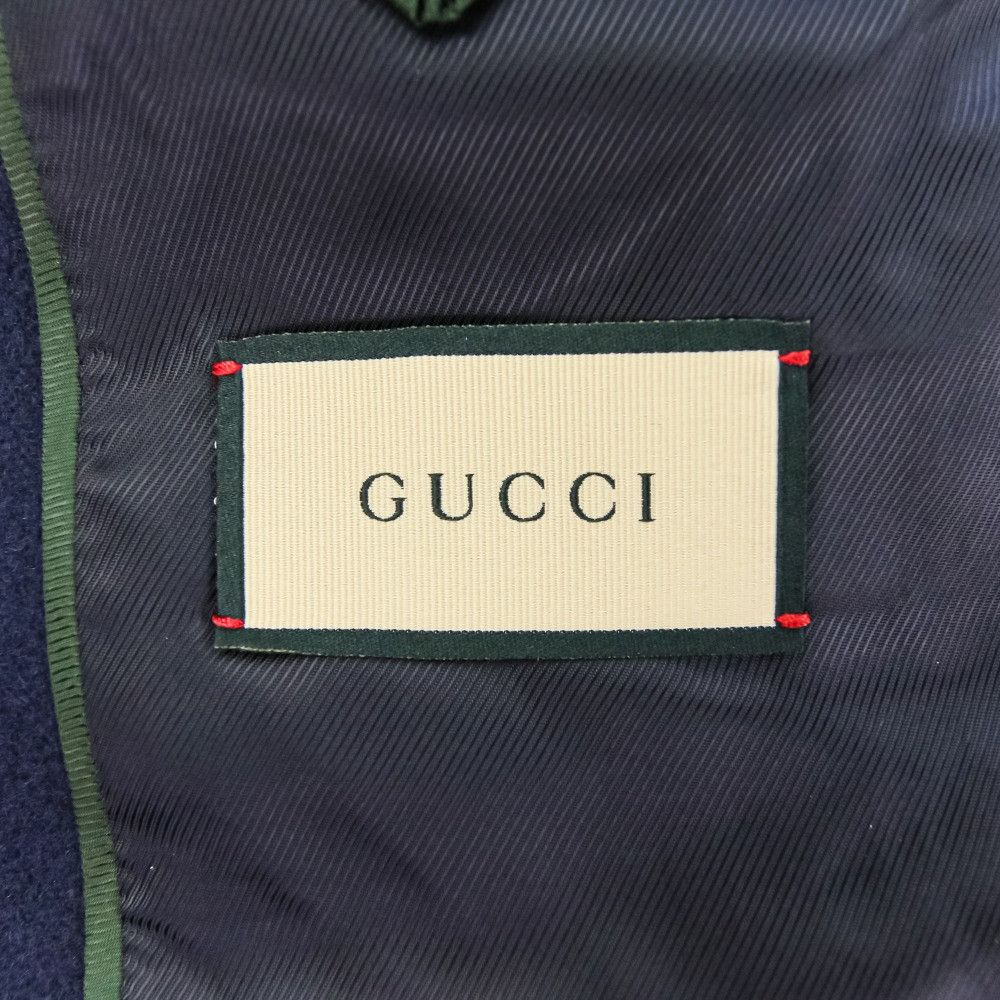 Gucci Gucci Gucci Wool Coat Cotton Outerwear 715703 DUTY FREE for USA Size ONE SIZE - 6 Thumbnail