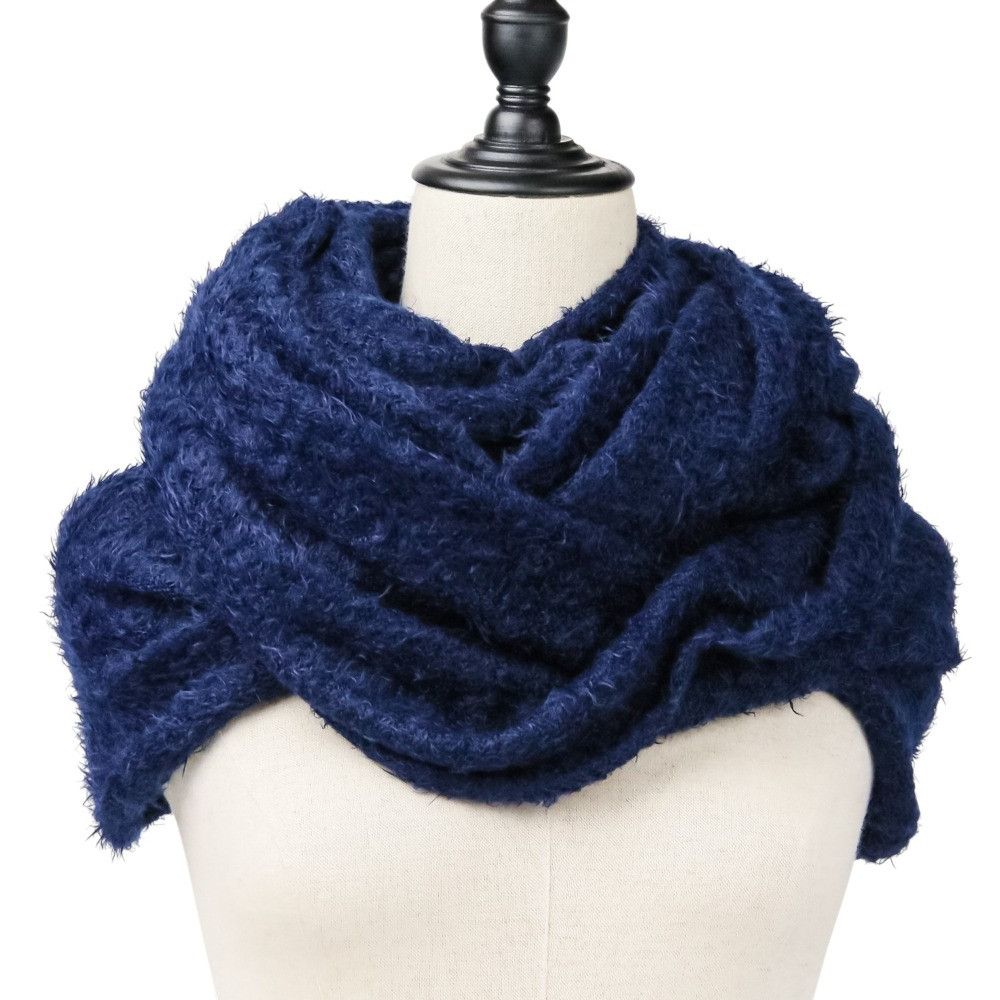 Other Other hazama Ikue no Omoi wo Tsutsunda Yukue Knit Snood Others Scarf DUTY FREE for USA Size ONE SIZE - 4 Thumbnail