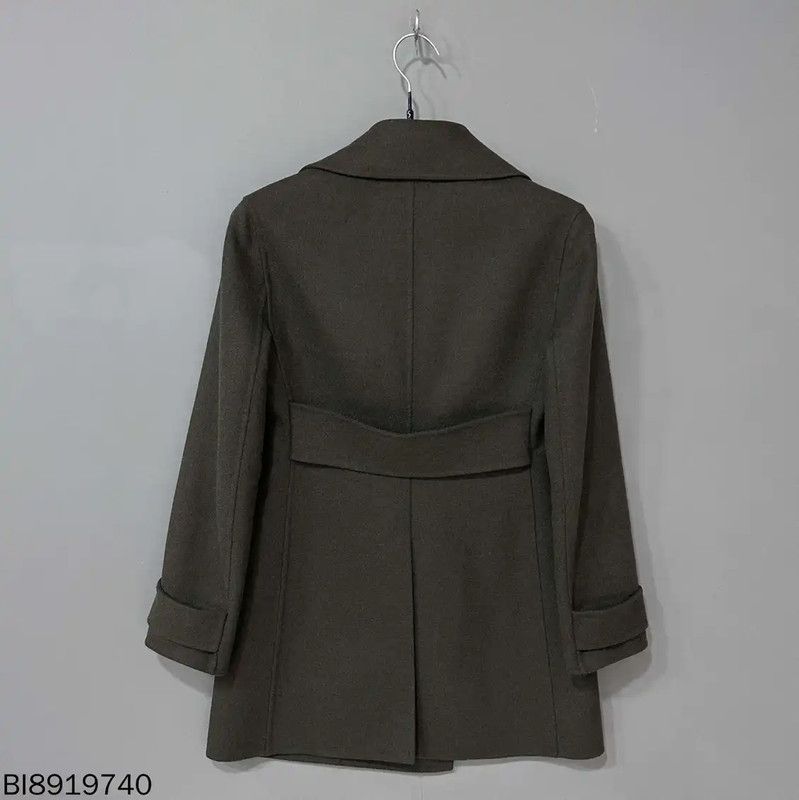 Dior Dior Khaki Green Women's Coat 0089 Size ONE SIZE - 3 Thumbnail