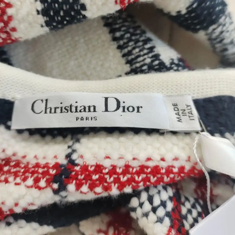 Dior Dior Color-Block Wool Women's Dress M Size 0089 Size M / US 6-8 / IT 42-44 - 6 Thumbnail