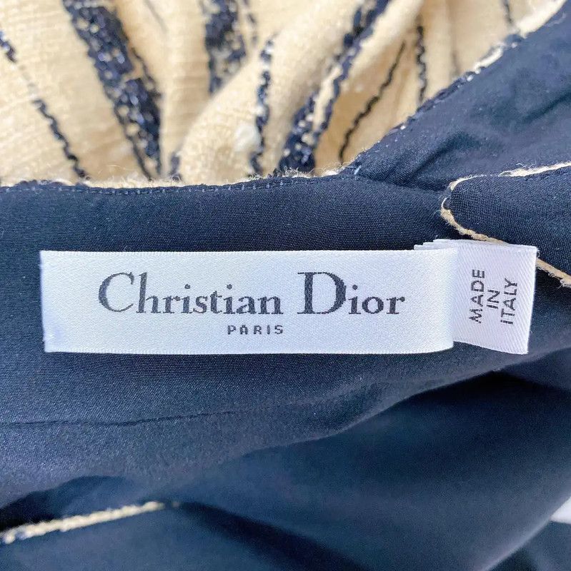 Dior Dior Yellow Silk Jacket XS for Spring and Autumn 0089 Size XS / US 0-2 / IT 36-38 - 6 Thumbnail
