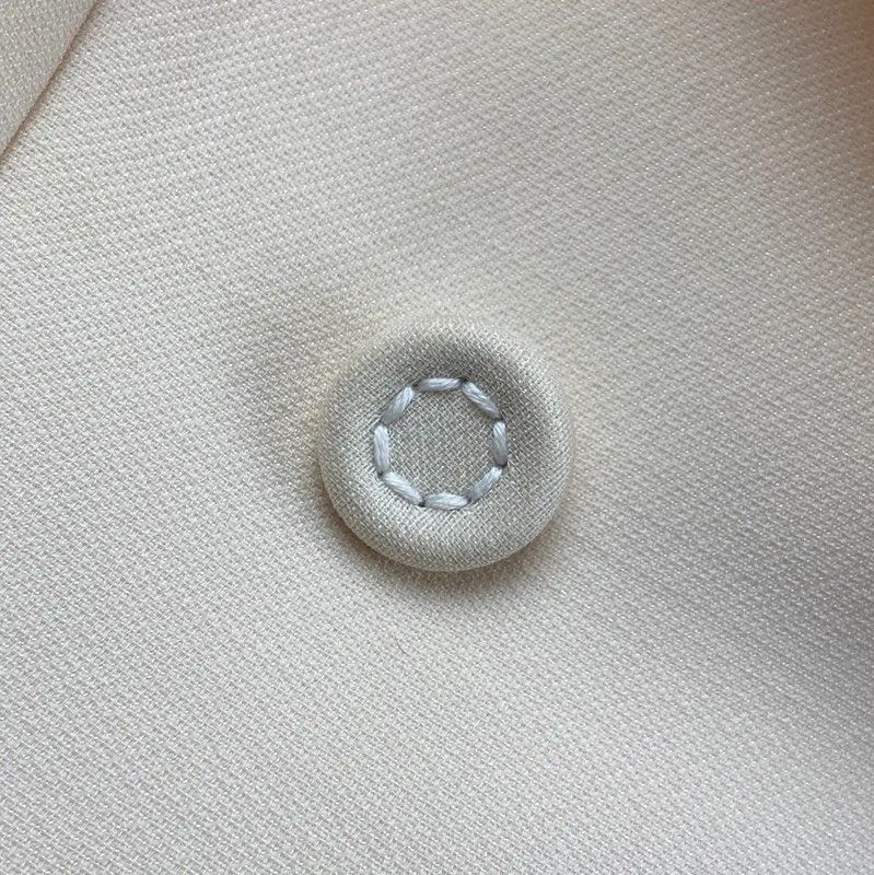 Dior Dior Women's Cream Wool Jacket with Hood 0089 Size S / US 4 / IT 40 - 3 Thumbnail