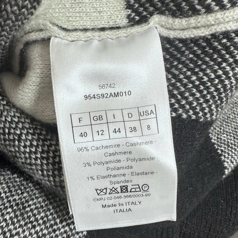 Dior Dior Color Block Cashmere Pullover Sweater 0089 Size L / US 10 / IT 46 - 5 Thumbnail