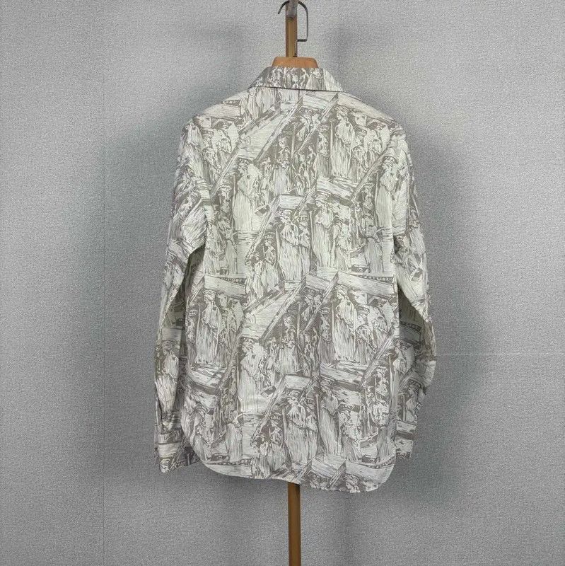 Dior Dior Colorblock Cotton Women's Shirt 0089 Size XXS / US 00 / IT 34 - 2 Thumbnail