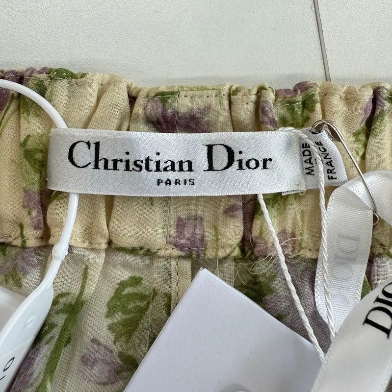 Dior Dior Multicolor Cotton Women's Shorts 0089 Size 23" - 3 Thumbnail