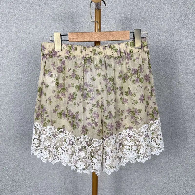 Dior Dior Multicolor Cotton Women's Shorts 0089 Size 23" - 2 Thumbnail