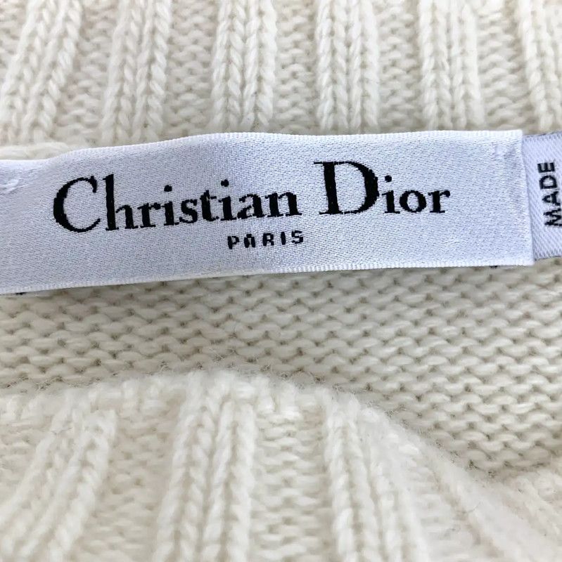 Dior Dior Beige Wool Women's Sweater 0089 Size M / US 6-8 / IT 42-44 - 6 Thumbnail