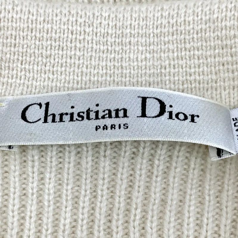 Dior Dior Beige Cashmere Sleeveless Sweater 0089 Size XXS / US 00 / IT 34 - 5 Thumbnail