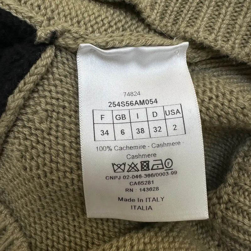 Dior Dior Color Block Cashmere Sweater 0089 Size XS / US 0-2 / IT 36-38 - 8 Thumbnail
