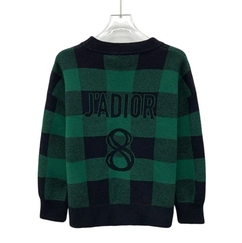 Dior Dior Green Cashmere Sweatshirt for Women 0089 Size XXS / US 00 / IT 34 - 2 Thumbnail