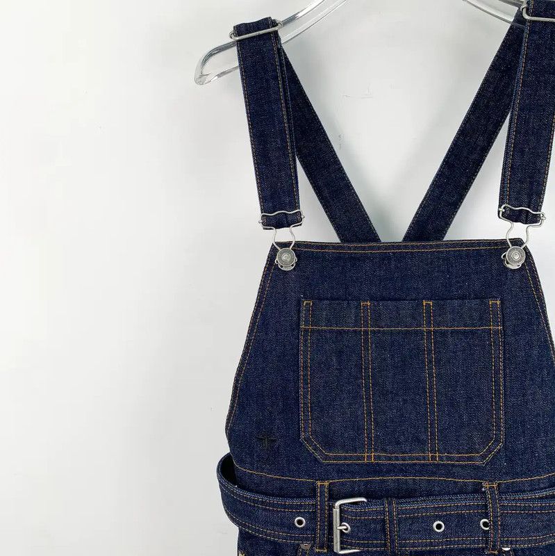 Dior Dior Blue Denim Dress for Women 0089 Size XS / US 0-2 / IT 36-38 - 3 Thumbnail