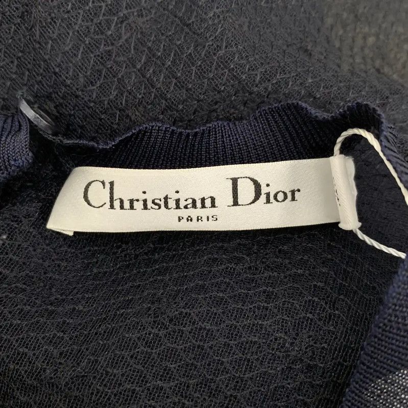 Dior Dior Deep Blue Silk Dress - Size XS 0089 Size XS / US 0-2 / IT 36-38 - 5 Thumbnail