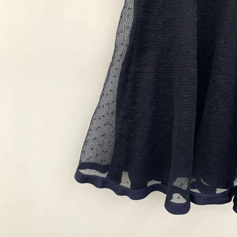 Dior Dior Deep Blue Silk Dress - Size XS 0089 Size XS / US 0-2 / IT 36-38 - 4 Thumbnail