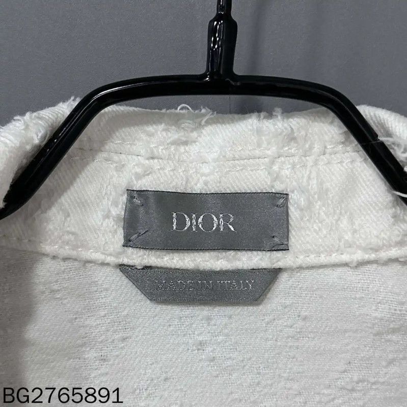 Dior Dior White Women's Zip-Up Sweatshirt 0089 Size ONE SIZE - 4 Thumbnail