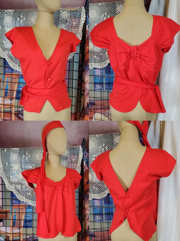 Dior Dior Red Cotton Short Sleeve T-Shirt 0089 Size S / US 4 / IT 40 - 2 Thumbnail