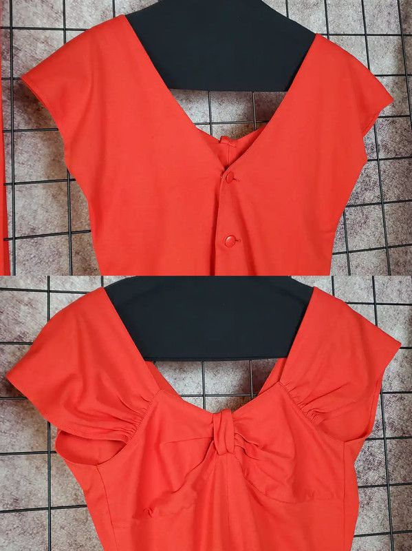 Dior Dior Red Cotton Short Sleeve T-Shirt 0089 Size S / US 4 / IT 40 - 4 Thumbnail