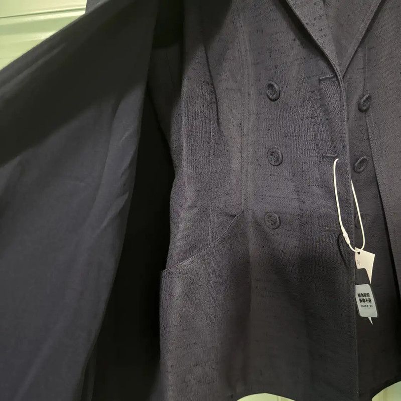 Dior Dior Deep Blue Cotton Women's Jacket 0089 Size S / US 4 / IT 40 - 7 Thumbnail
