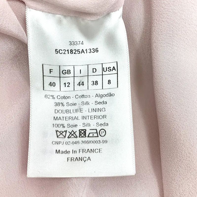 Dior Dior Pink Cotton Women's Jacket 0089 Size M / US 6-8 / IT 42-44 - 6 Thumbnail