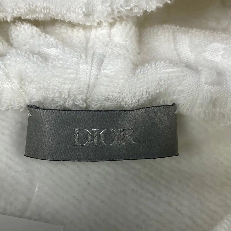 Dior Dior White Cotton Women's Hoodie 0089 Size L / US 10 / IT 46 - 7 Thumbnail