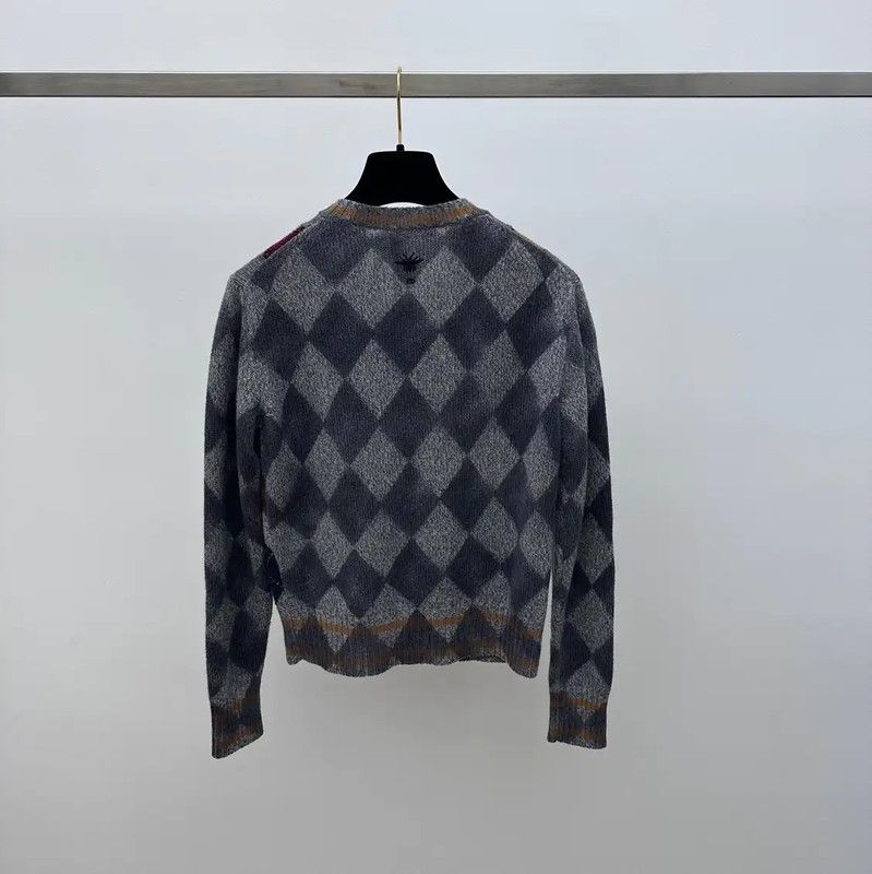 Dior Dior Multi-Color Women's Pullover Sweater 0089 Size M / US 6-8 / IT 42-44 - 2 Thumbnail