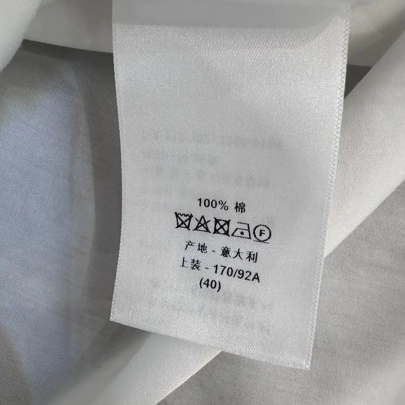 Dior Dior Women's White Shirt with Versatile Style 0089 Size M / US 6-8 / IT 42-44 - 6 Thumbnail