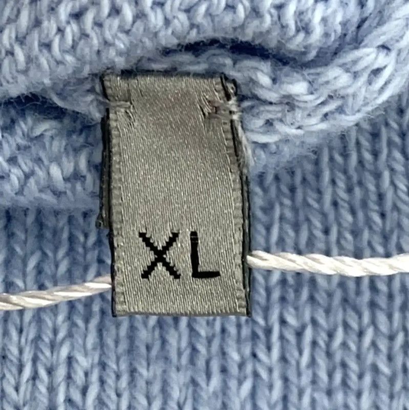 Dior Dior Blue Cotton Pullover Sweater for Women 0089 Size XL / US 12-14 / IT 48-50 - 7 Thumbnail