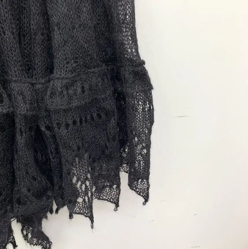 Dior Dior Black Silk Women's Midi Skirt 0089 Size 23" - 5 Thumbnail