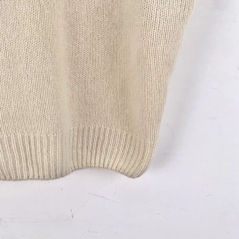 Dior Dior Beige Cashmere Women's Sweater 0089 Size S / US 4 / IT 40 - 4 Thumbnail