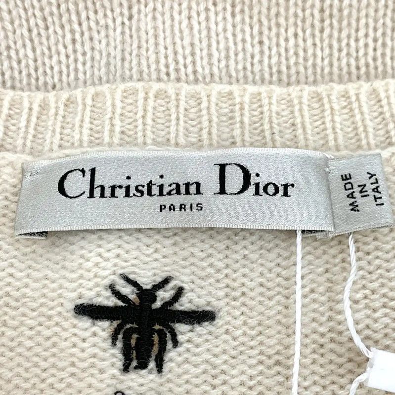 Dior Dior Beige Cashmere Women's Sweater 0089 Size S / US 4 / IT 40 - 5 Thumbnail