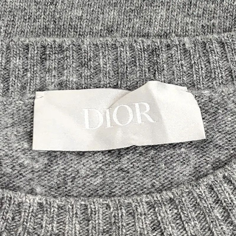 Dior Dior Gray Wool Sweater for Women 0089 Size XL / US 12-14 / IT 48-50 - 5 Thumbnail