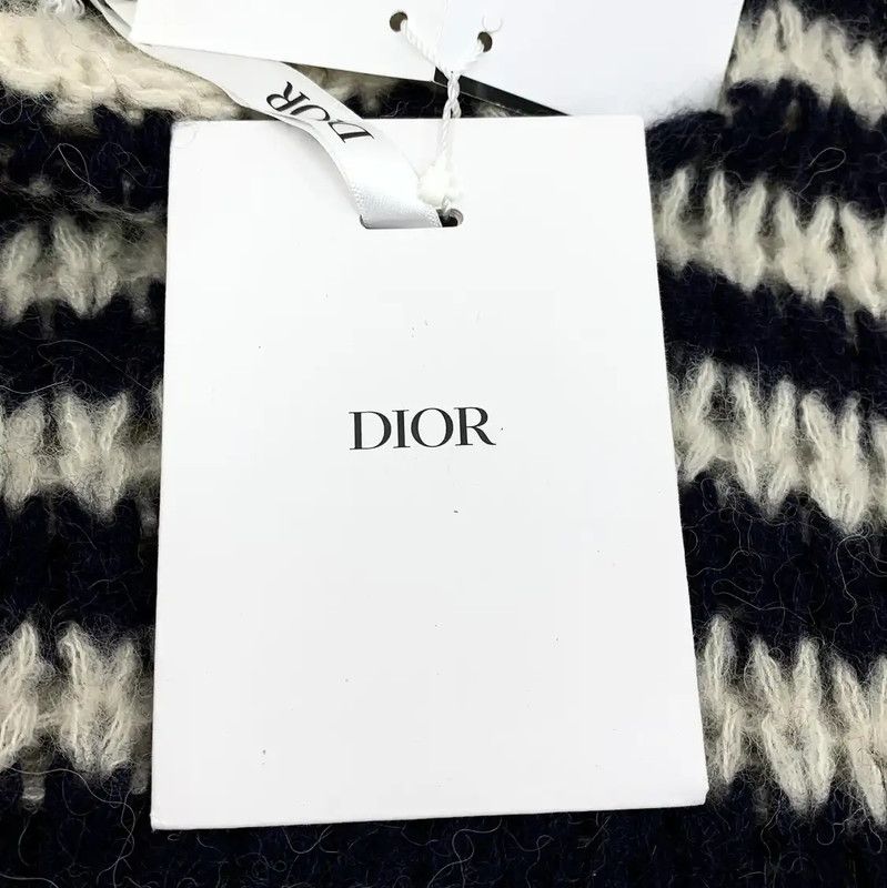 Dior Dior Colorblock Knit Sweater for Women 0089 Size XXS / US 00 / IT 34 - 6 Thumbnail