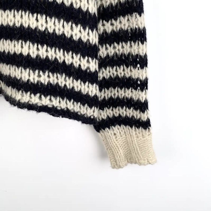 Dior Dior Colorblock Knit Sweater for Women 0089 Size XXS / US 00 / IT 34 - 4 Thumbnail
