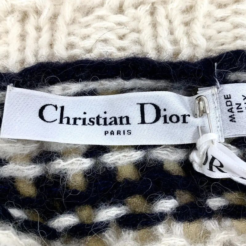 Dior Dior Colorblock Knit Sweater for Women 0089 Size XXS / US 00 / IT 34 - 5 Thumbnail