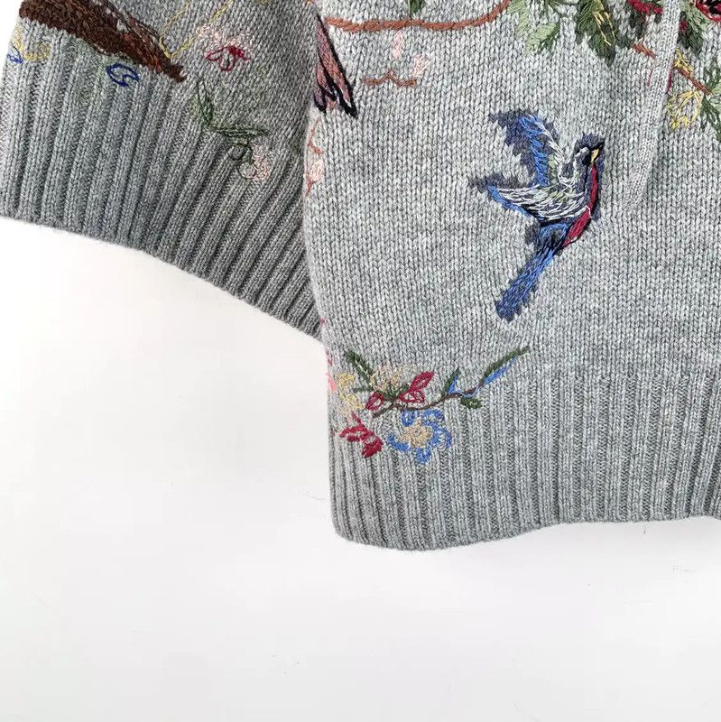 Dior Dior Gray Cashmere Pullover Sweater 0089 Size XS / US 0-2 / IT 36-38 - 5 Thumbnail
