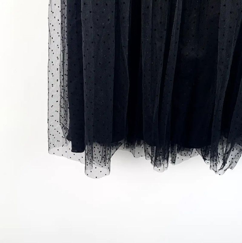 Dior Dior Black Silk Women’s Midi Skirt 0089 Size 23" - 4 Thumbnail
