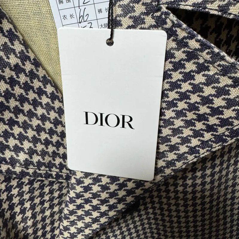 Dior Dior Gray Cotton Women's Jacket 0089 Size M / US 6-8 / IT 42-44 - 4 Thumbnail