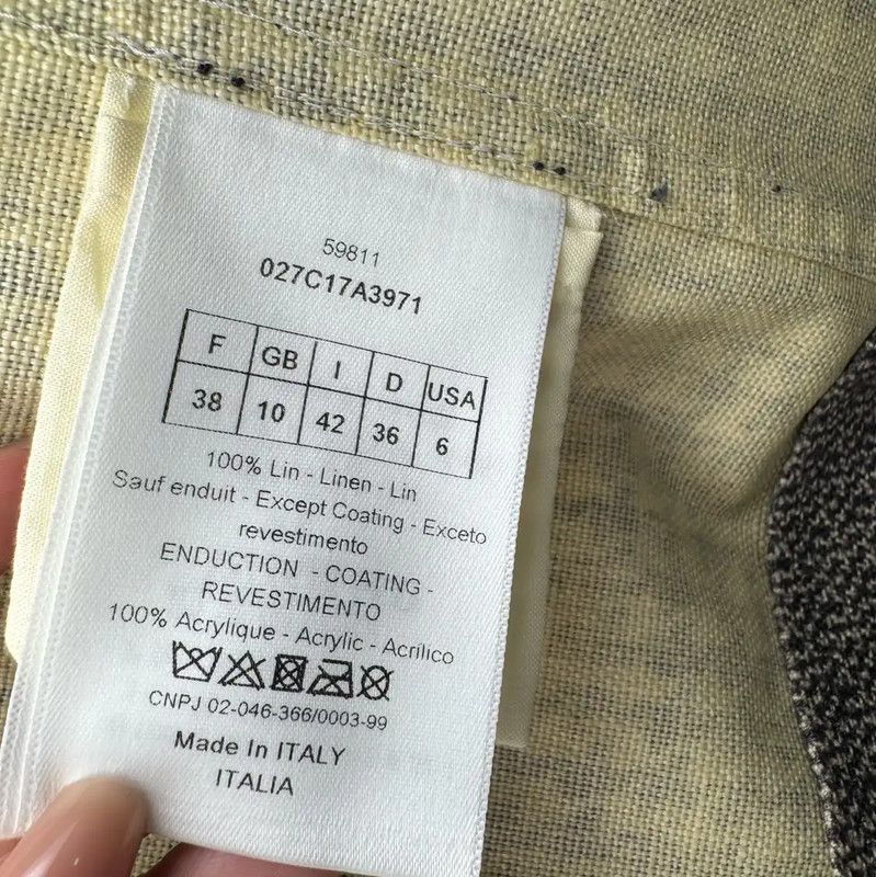 Dior Dior Gray Cotton Women's Jacket 0089 Size M / US 6-8 / IT 42-44 - 7 Thumbnail