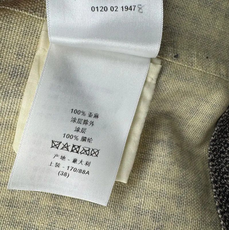 Dior Dior Gray Cotton Women's Jacket 0089 Size M / US 6-8 / IT 42-44 - 8 Thumbnail
