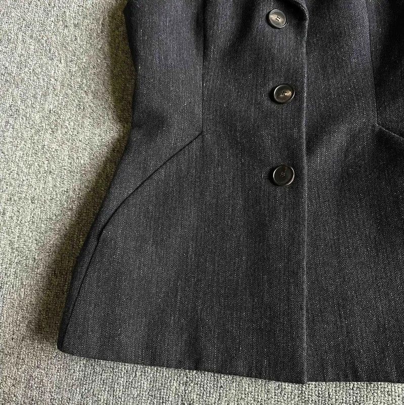 Dior Dior Women's Wool Blend Jacket in Light Blue 0089 Size S / US 4 / IT 40 - 2 Thumbnail
