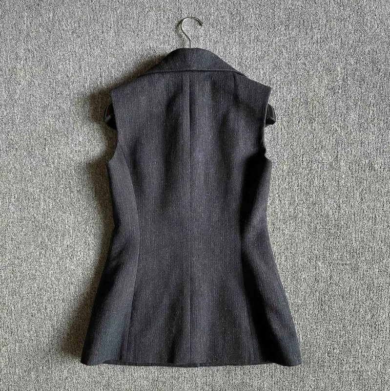 Dior Dior Women's Wool Blend Jacket in Light Blue 0089 Size S / US 4 / IT 40 - 3 Thumbnail