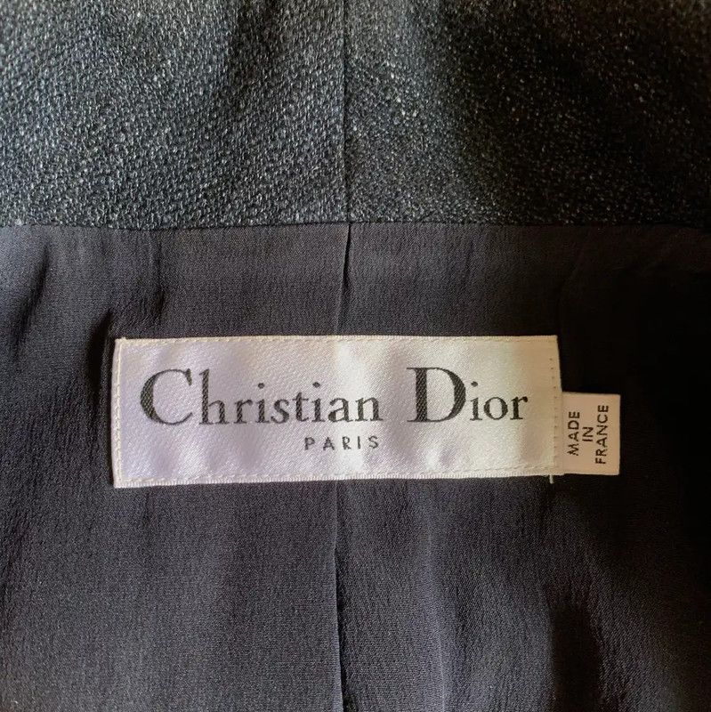 Dior Dior Women's Wool Blend Jacket in Light Blue 0089 Size S / US 4 / IT 40 - 5 Thumbnail