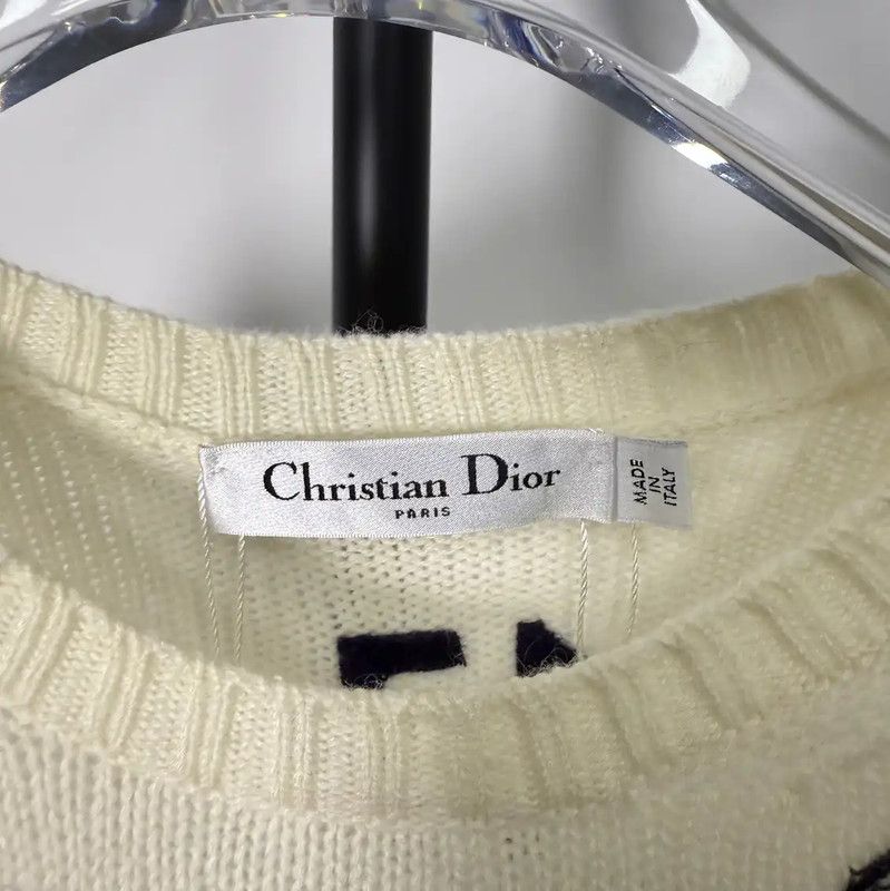 Dior Dior Colorblock Wool Women's Sweater 0089 Size S / US 4 / IT 40 - 7 Thumbnail