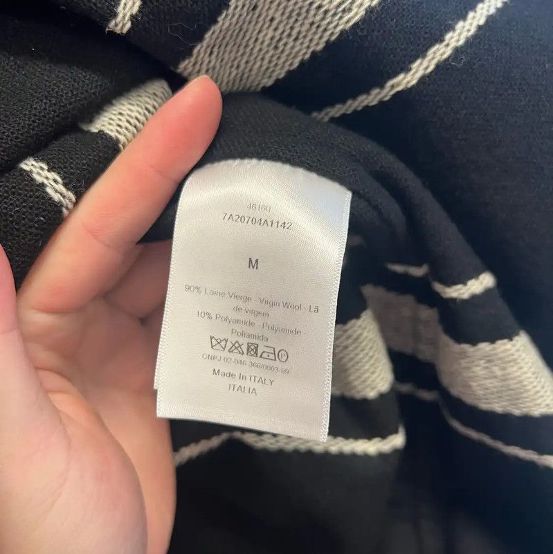 Dior Dior Gray Wool Women's Coat 0089 Size M / US 6-8 / IT 42-44 - 4 Thumbnail