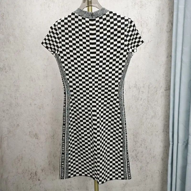 Dior Dior Summer White Cotton Women's Dress 0089 Size S / US 4 / IT 40 - 4 Thumbnail