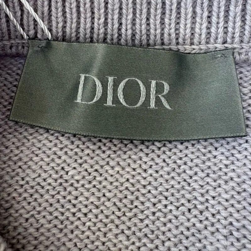 Dior Dior Light Purple Cashmere Cardigan for Women 0089 Size XS / US 0-2 / IT 36-38 - 7 Thumbnail
