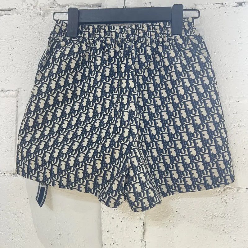 Dior Dior Blue Polyester Women's Shorts 0089 Size 27" / US 4 / IT 40 - 2 Thumbnail