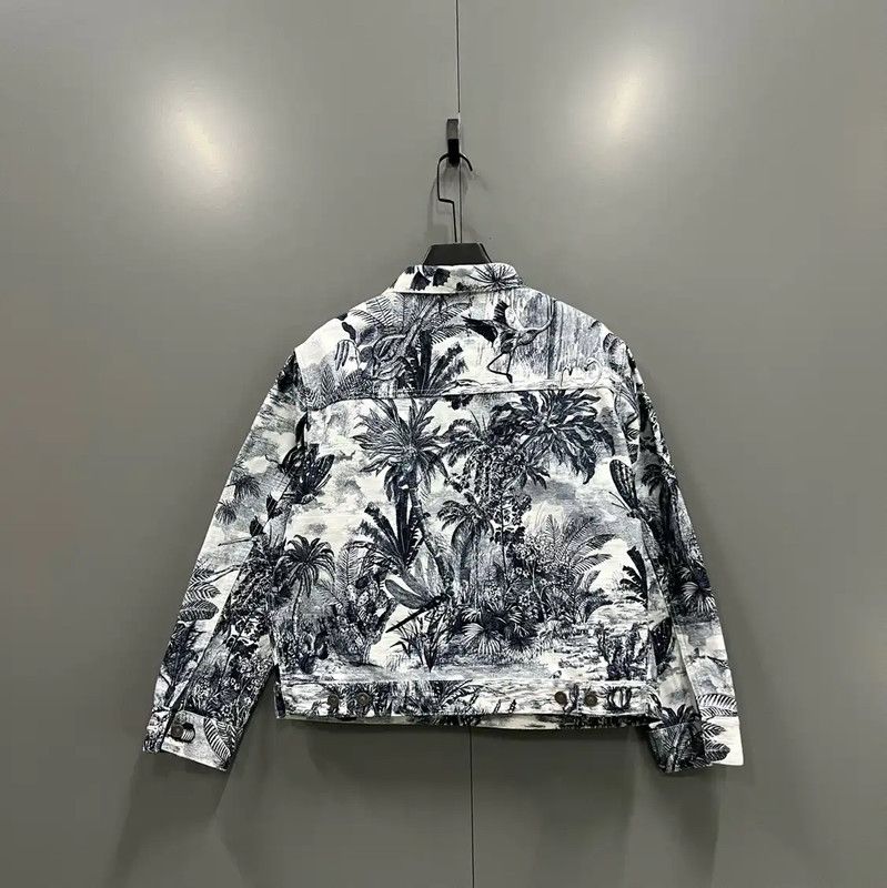 Dior Dior Multi-Color Cotton Women's Jacket 0089 Size ONE SIZE - 2 Thumbnail