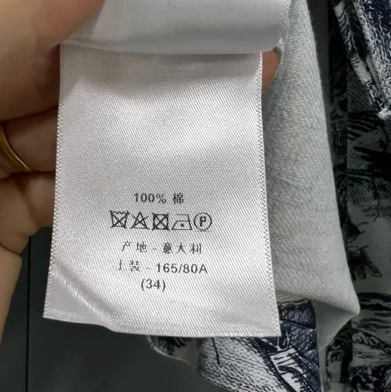 Dior Dior Multi-Color Cotton Women's Jacket 0089 Size ONE SIZE - 4 Thumbnail